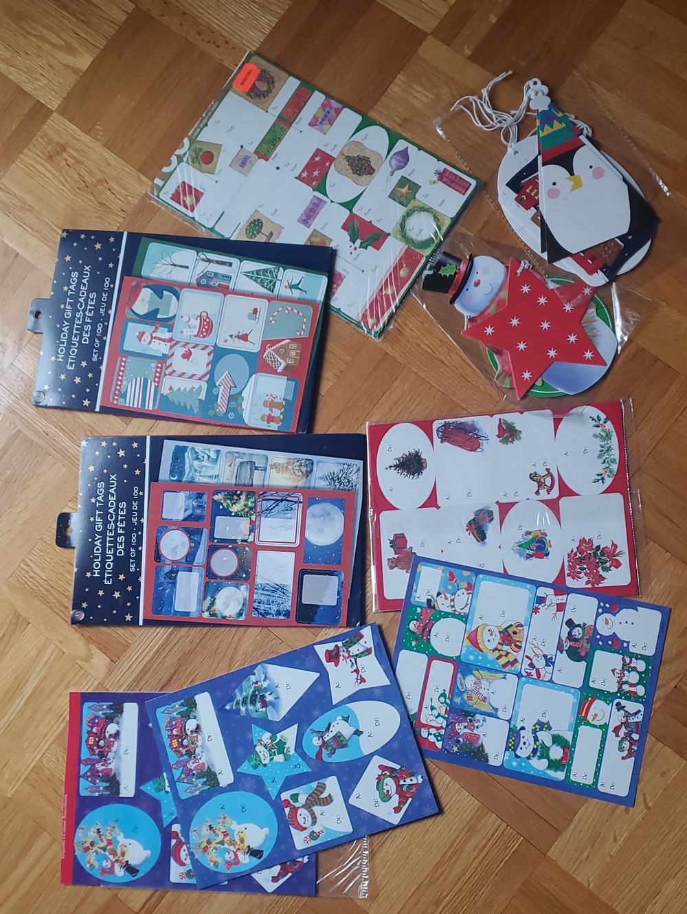 Christmas Holiday Gift Tags For Presents